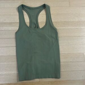 Lululemon swiftly tech racer back tank top 2.0 green